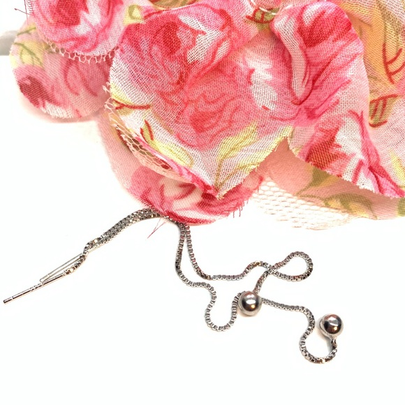 Sterling Silver 925 Long Earrings - Picture 3 of 3